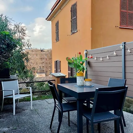 4Bnb - Cozy Vatican Loft With Terrace Rom Exterior foto