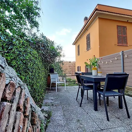 4Bnb - Cozy Vatican Loft With Terrace Rom Exterior foto