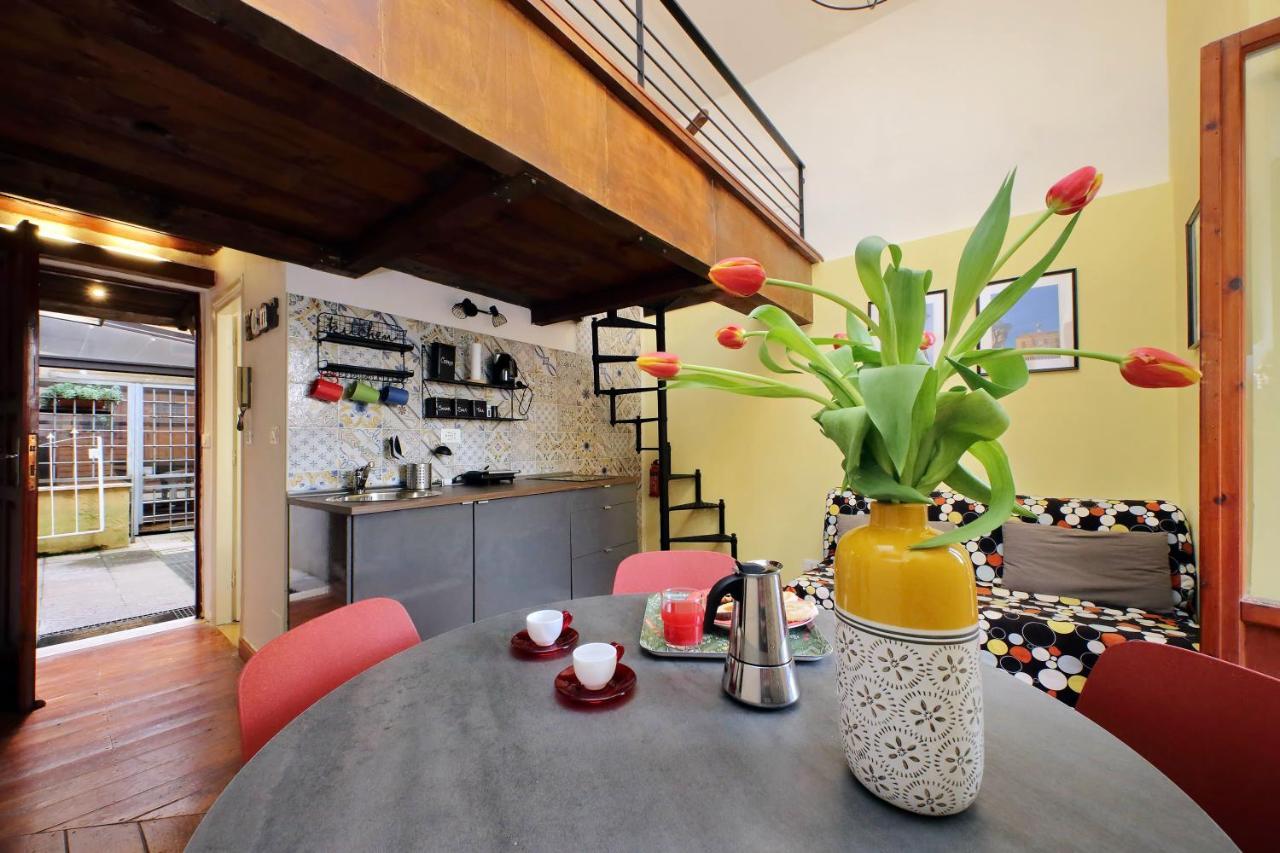 4bnb - Cozy Vatican Loft With Terrace Apartment Rom